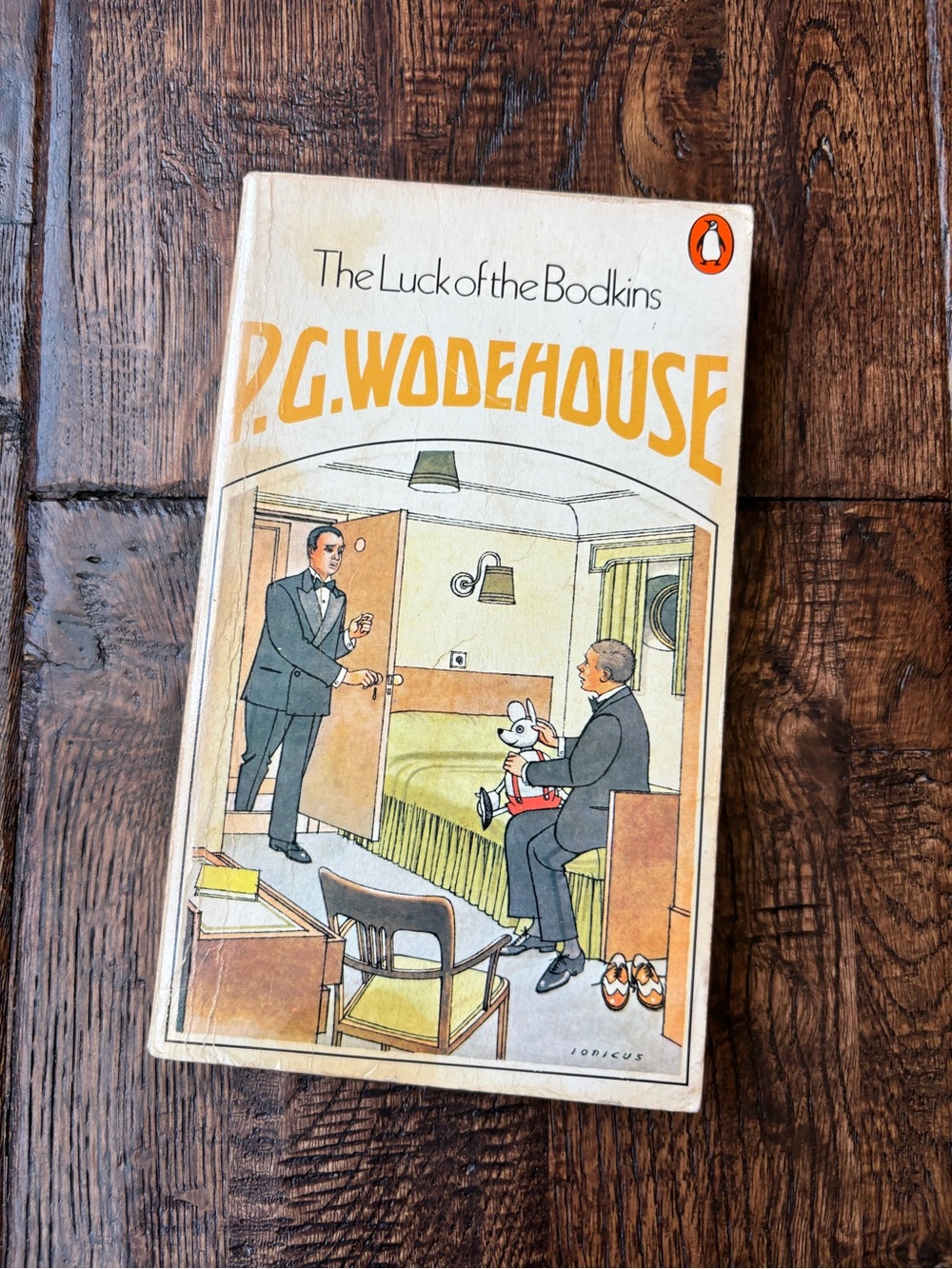 Vintage The Luck of the Bodkins paperback book P. G. Wodehouse